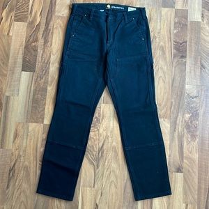 Carhartt Rugged Flex Double Front Work Pant- Black